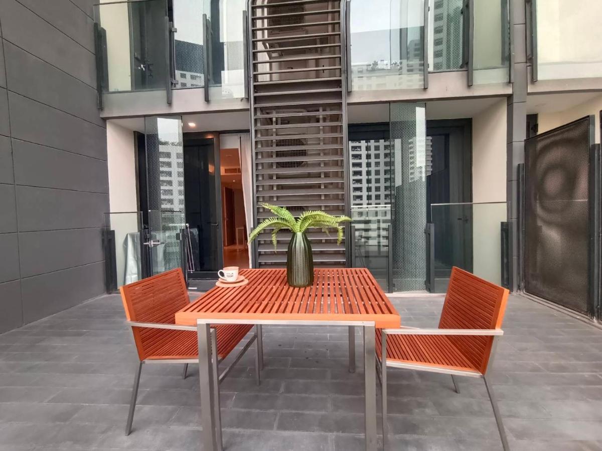 شقة Sukhumvit 11#Luxury#Pool#Gym#Bts Nana&Mrt Sukhumvit#1Br#Max2Ppl بانكوك المظهر الخارجي الصورة