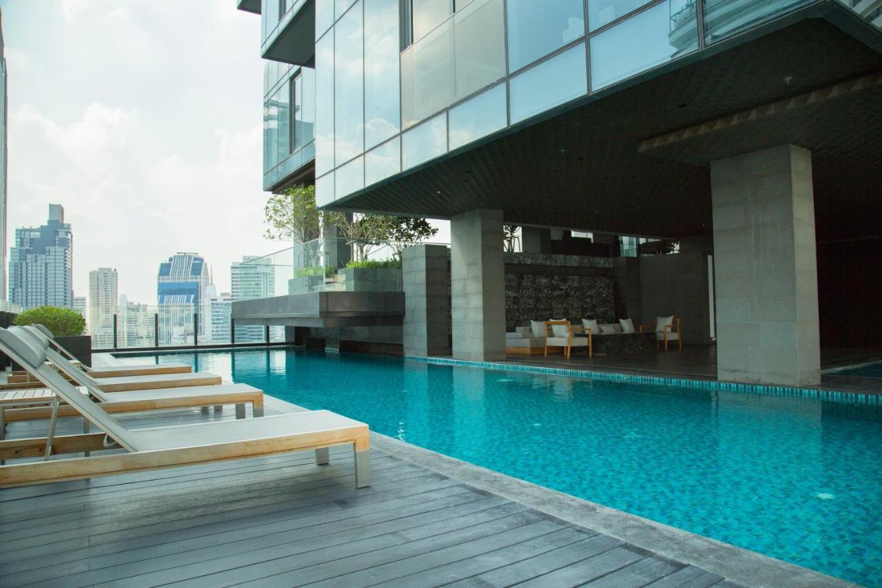 شقة Sukhumvit 11#Luxury#Pool#Gym#Bts Nana&Mrt Sukhumvit#1Br#Max2Ppl بانكوك المظهر الخارجي الصورة