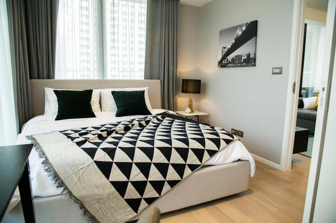 شقة Sukhumvit 11#Luxury#Pool#Gym#Bts Nana&Mrt Sukhumvit#1Br#Max2Ppl بانكوك المظهر الخارجي الصورة