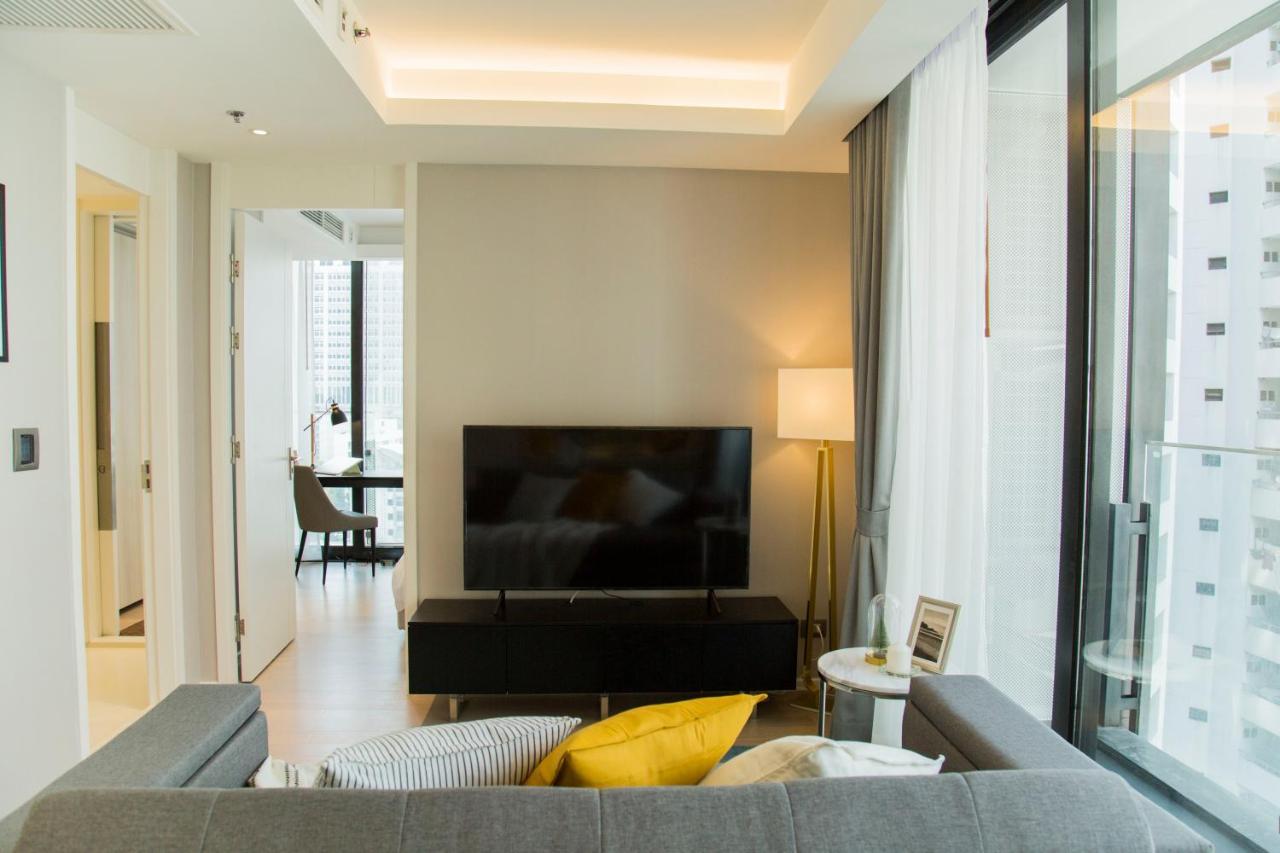 شقة Sukhumvit 11#Luxury#Pool#Gym#Bts Nana&Mrt Sukhumvit#1Br#Max2Ppl بانكوك المظهر الخارجي الصورة