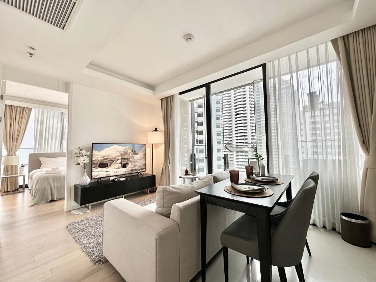 شقة Sukhumvit 11#Luxury#Pool#Gym#Bts Nana&Mrt Sukhumvit#1Br#Max2Ppl بانكوك المظهر الخارجي الصورة