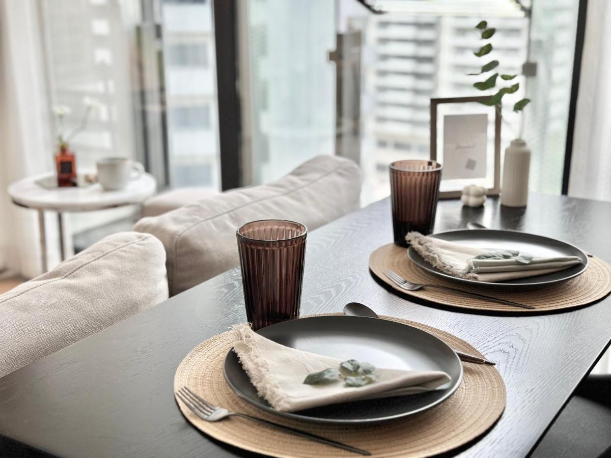 شقة Sukhumvit 11#Luxury#Pool#Gym#Bts Nana&Mrt Sukhumvit#1Br#Max2Ppl بانكوك المظهر الخارجي الصورة