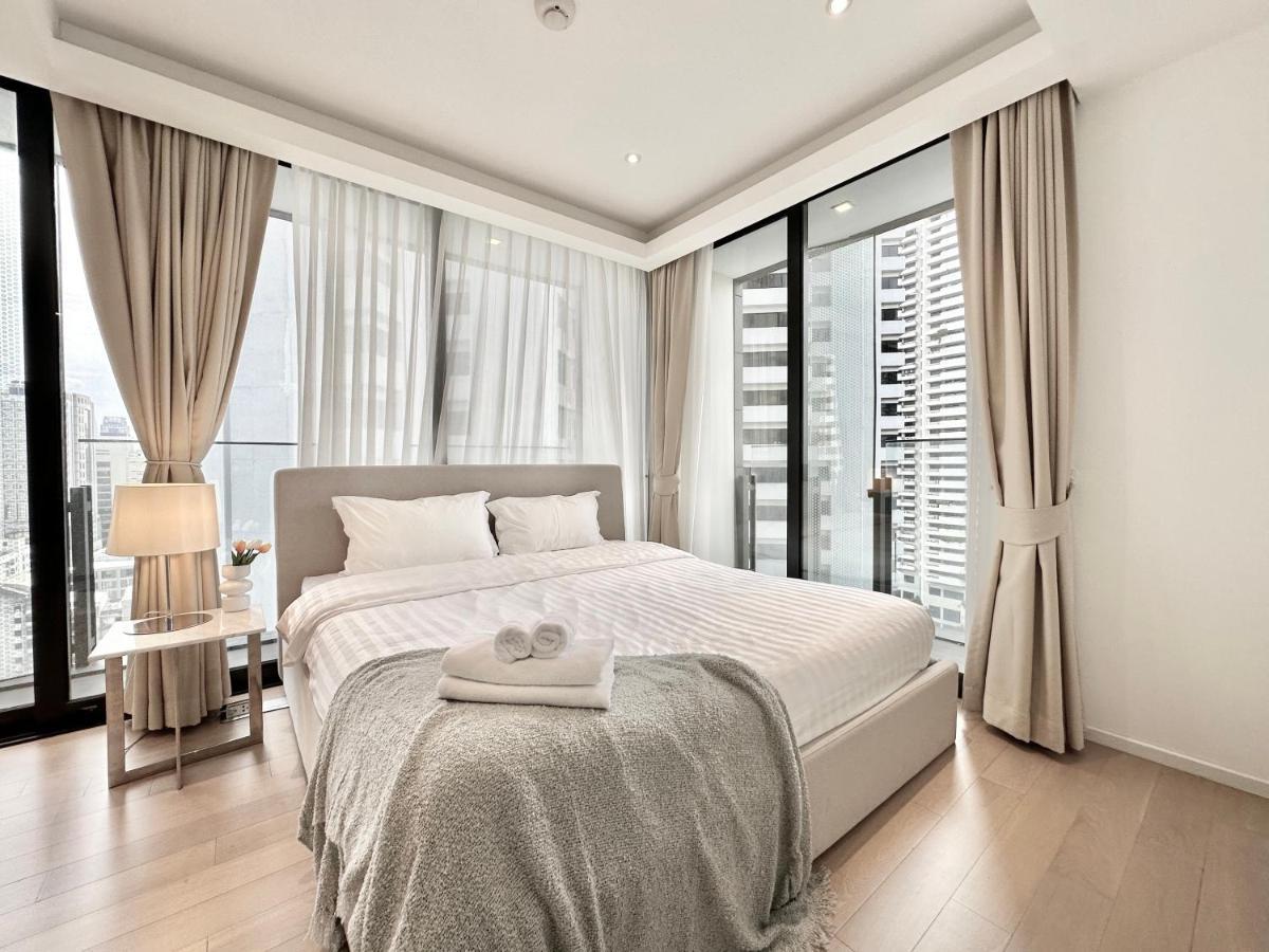 شقة Sukhumvit 11#Luxury#Pool#Gym#Bts Nana&Mrt Sukhumvit#1Br#Max2Ppl بانكوك المظهر الخارجي الصورة