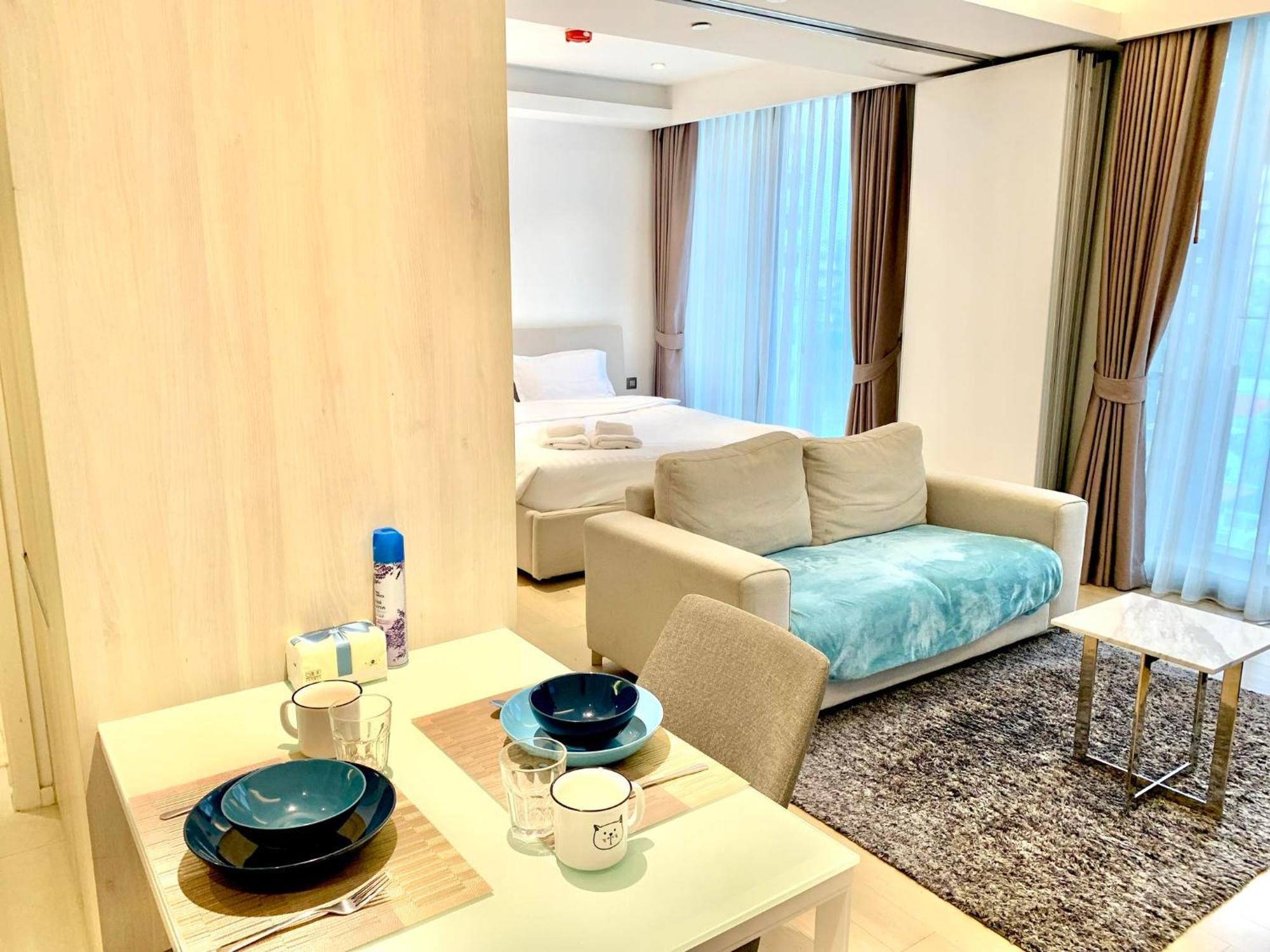 شقة Sukhumvit 11#Luxury#Pool#Gym#Bts Nana&Mrt Sukhumvit#1Br#Max2Ppl بانكوك المظهر الخارجي الصورة