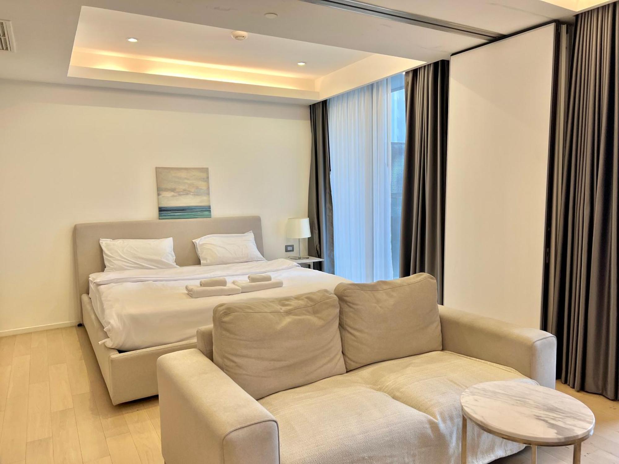 شقة Sukhumvit 11#Luxury#Pool#Gym#Bts Nana&Mrt Sukhumvit#1Br#Max2Ppl بانكوك المظهر الخارجي الصورة