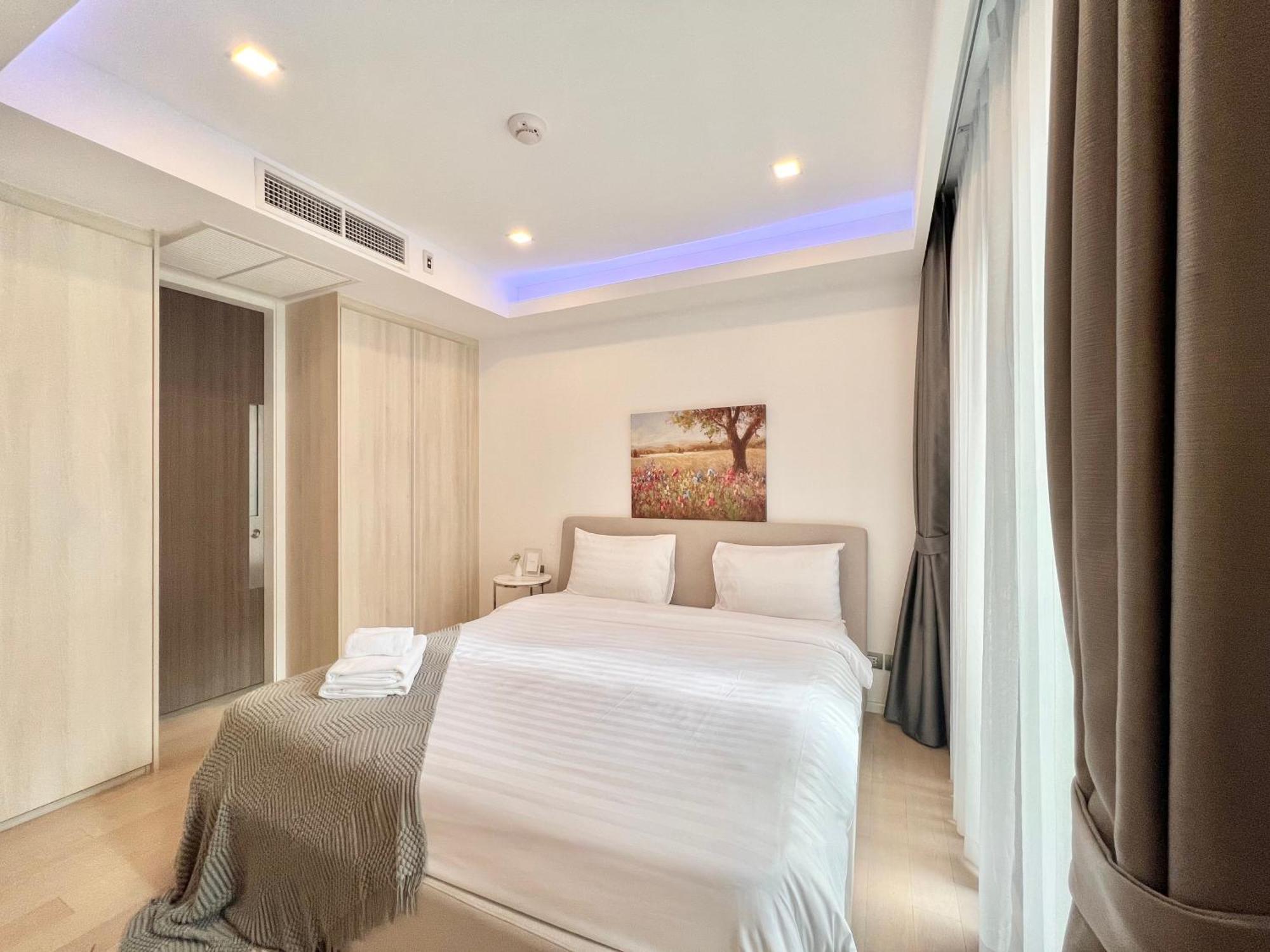 شقة Sukhumvit 11#Luxury#Pool#Gym#Bts Nana&Mrt Sukhumvit#1Br#Max2Ppl بانكوك المظهر الخارجي الصورة